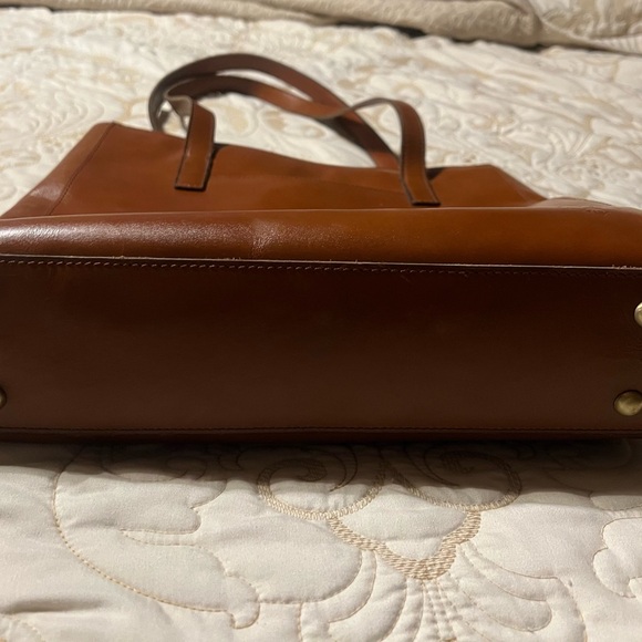 Patricia Nash Tan Leather Tote - Picture 2 of 9